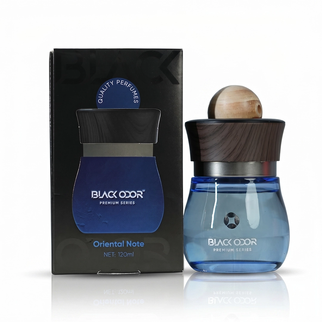 Black Odor Premium Series Car Air Freshener – Oriental Note Long Lasting Perfume