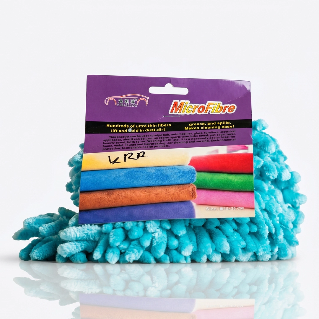 Premium Microfiber Car Cleaning Mitt – Ultra Soft Chenille Wash Cloth Thumbnail