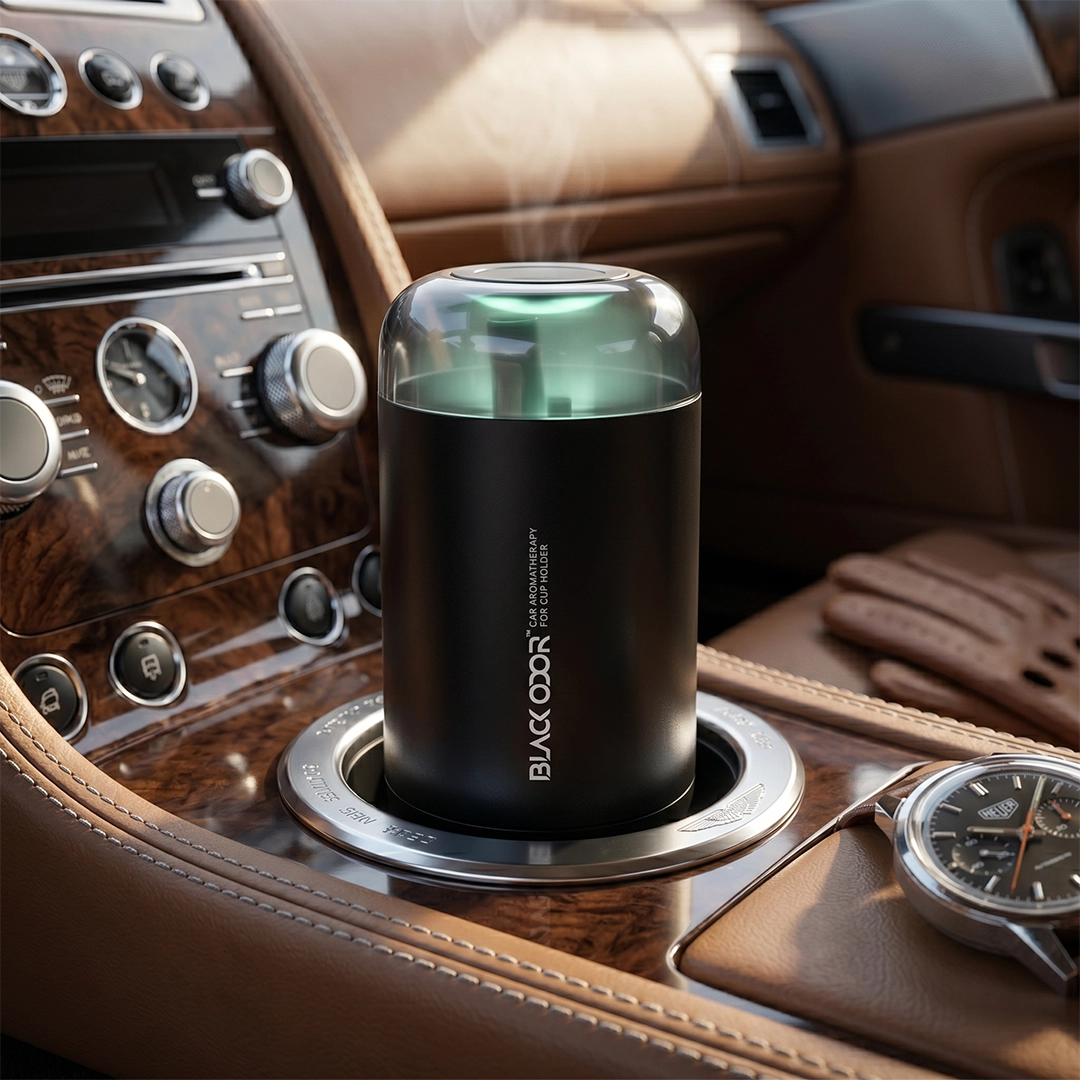 Black Odor Car Perfume Gift Set – Premium Long Lasting Air Freshener Kit Thumbnail