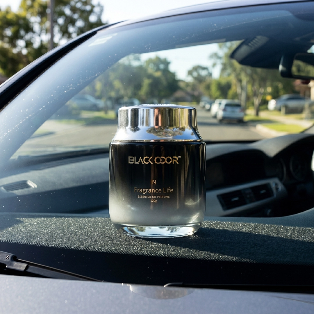 Black Odor Fragrance Life Car Air Freshener – Essential Oil Long Lasting Perfume Thumbnail